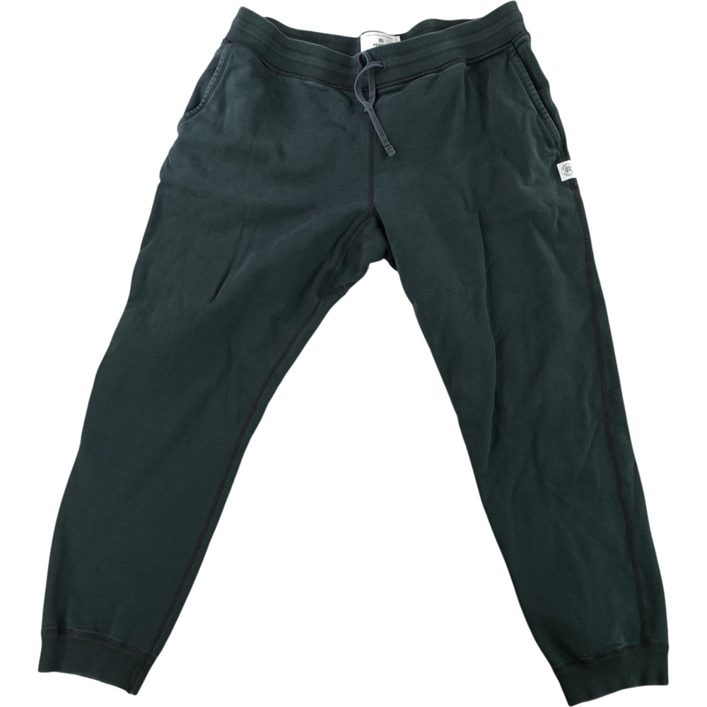Reigning Champ Sweatpants Mens XL Green Tapered Cotton Joggers RC-5587